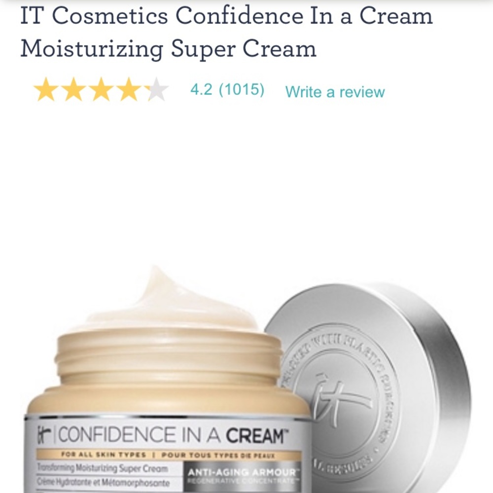 IT Cosmetics Confidence in a Cream